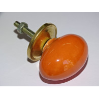 Möbelgriffe Oliven vereint orange