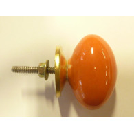 Möbelgriffe Oliven vereint orange