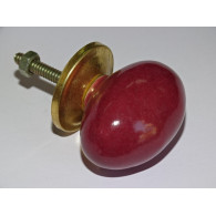 Boutons olive UNIS bordeaux