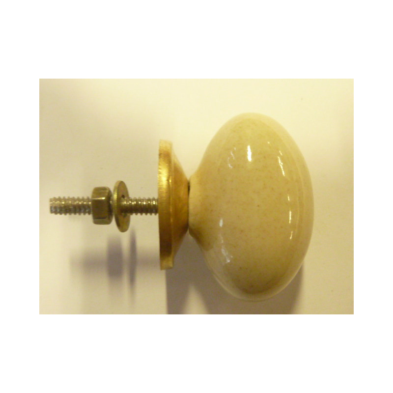 Boutons olive UNIS écru