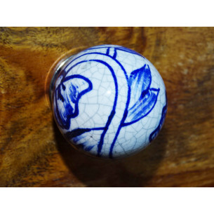 Handle Ball dunkelblauen geknackt Wirkung. 2
