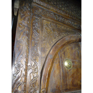 Vecchie porte di casa arrotondate 108x12x215 cm 2