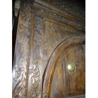 Old rounded house doors 108x12x215 cm