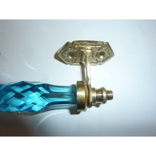 vidrio Manejar 14 cm de color turquesa 2