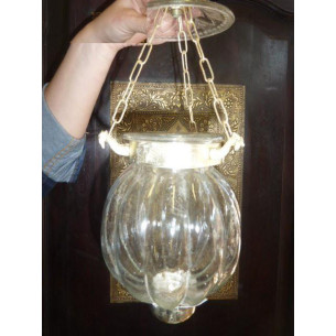 small lamp KHARBUJA transparente