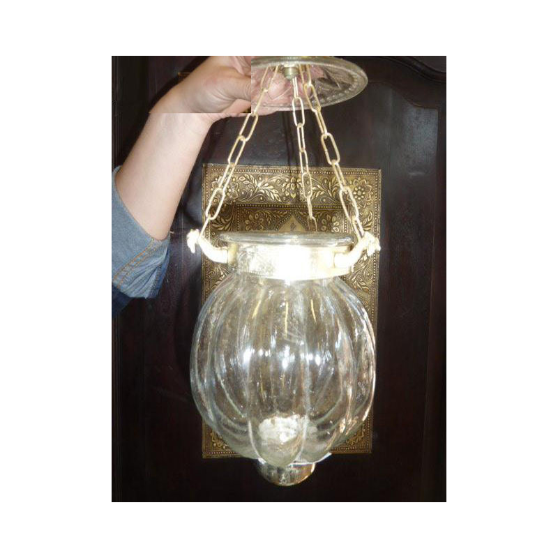 small lamp KHARBUJA transparente