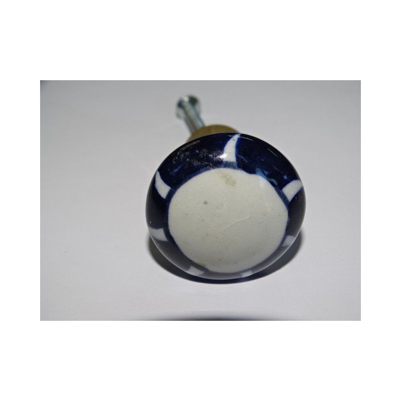 Set of 6 porcelain knobs - Lot 72