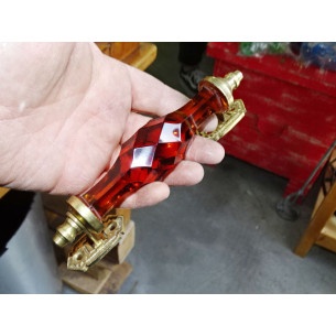 Manico in vetro da 17 cm AMBRA 2