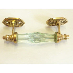 14 cm transparenter Glasgriff
