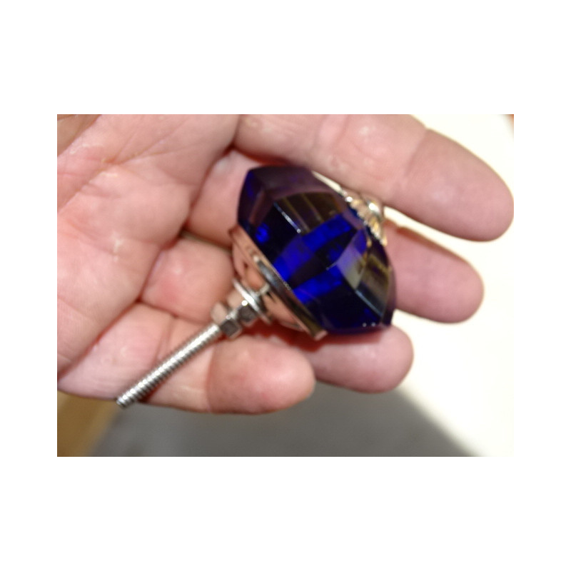bouton citrouille en verre de 45 mm couleur...