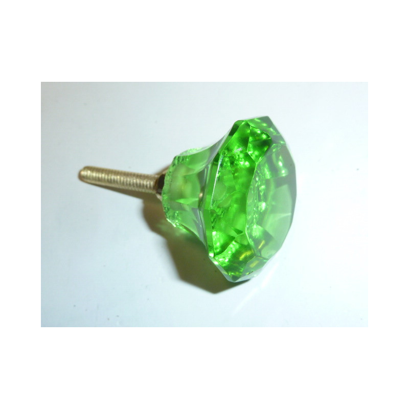 bouton DIAMANT 35 mm vert
