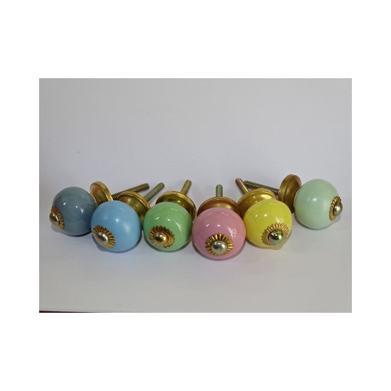Set de 6 botones pequeños LOT 58