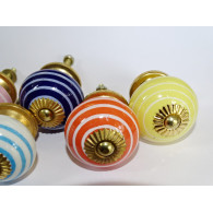 Set von 6 Tasten mit Porzellan Features - Lot 44