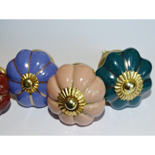 Set of 6 porcelain buttons - Lot 41 2