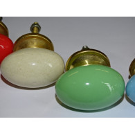 Lot de 6 boutons en porcelaine - Lot 26
