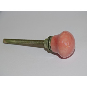 Pequeña manija de los muebles de color Rosa