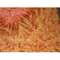 Tye & dye Elefanten rosas et ocre