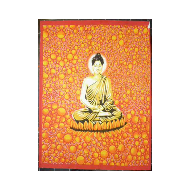 Buddha bulles oranges and reds