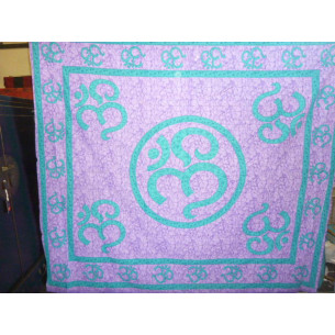 appeso viola e blu marmorizzata OM