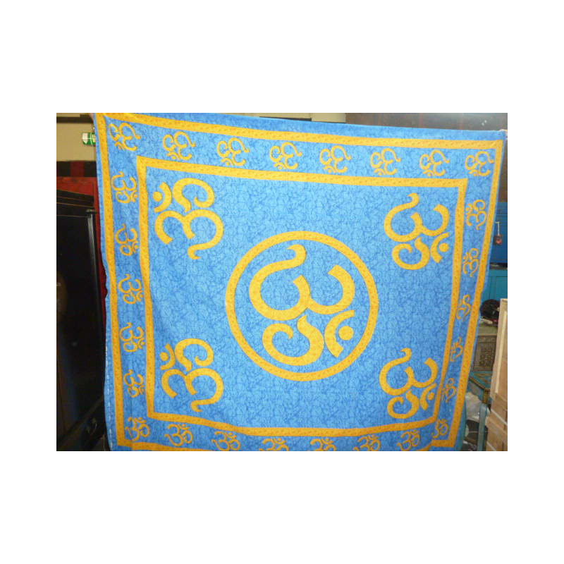 appeso blu e giallo chiazzato OM
