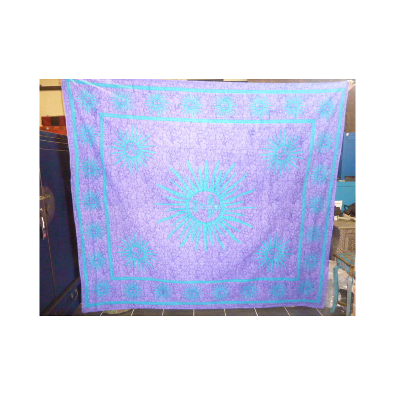 appeso viola e blu Sun marmorizzata