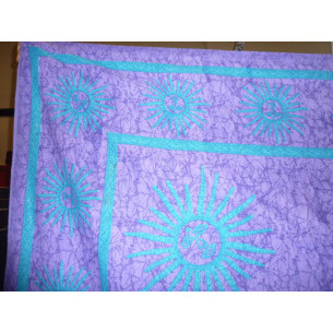 hanging Soleil marbré purple and blue 2