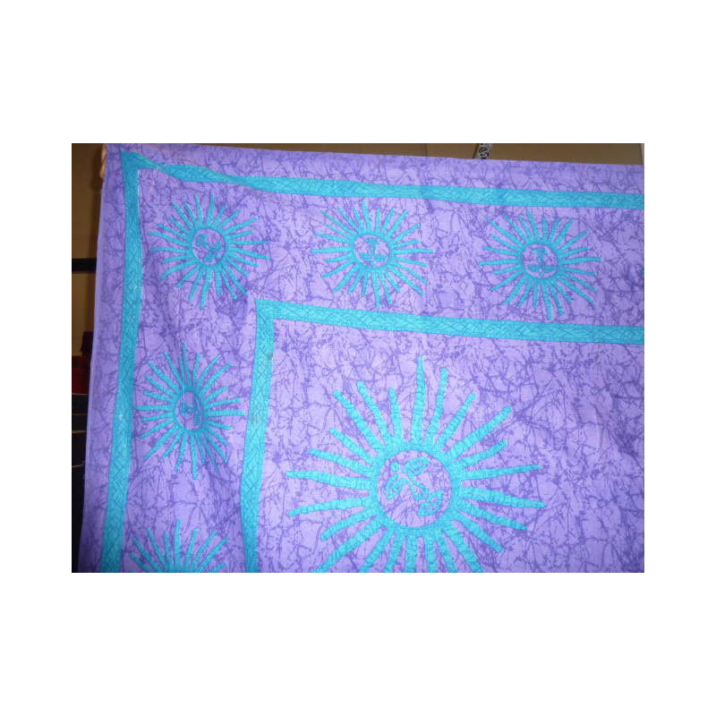 appeso viola e blu Sun marmorizzata