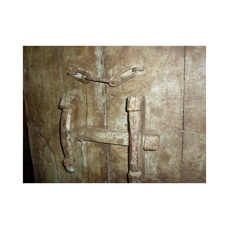 Porte fenêtre peinte main