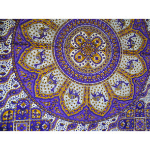 Hanging mosaic Camel Purple and green 2