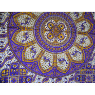 Hanging Mosaico cammello viola e arancio