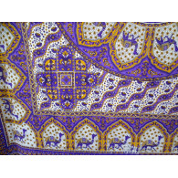 Hängen Mosaik lila und orange Kamel