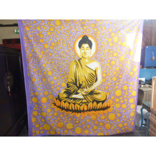 BUDDHA hängen lila gelb Blasen