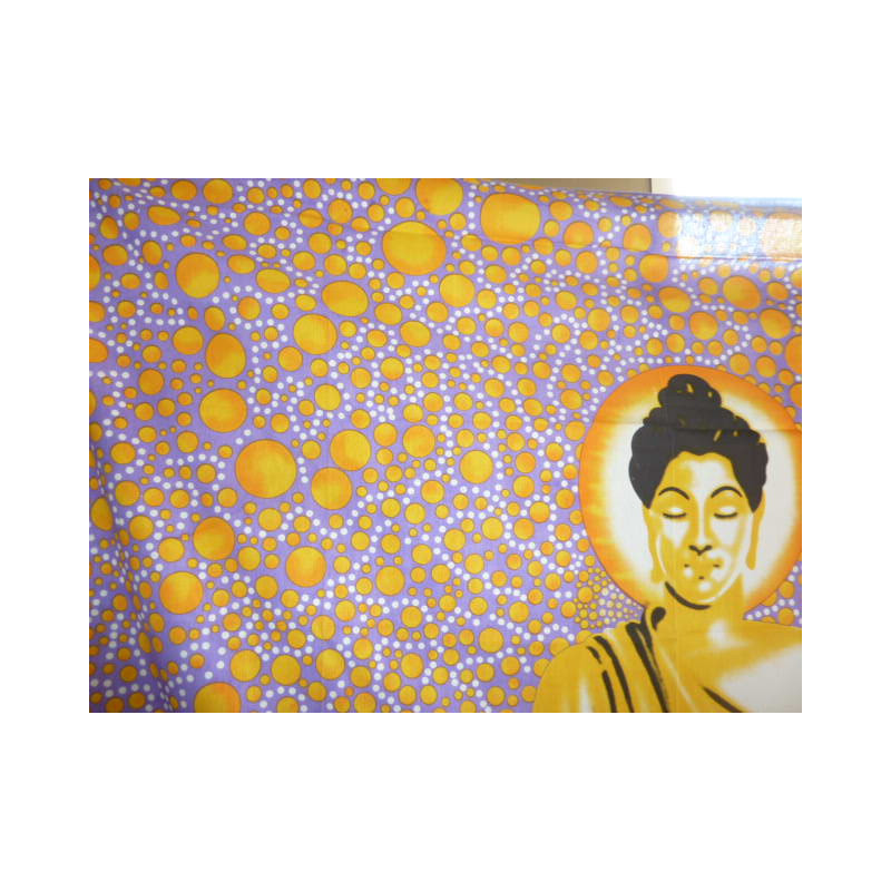 BUDDHA hängen lila gelb Blasen