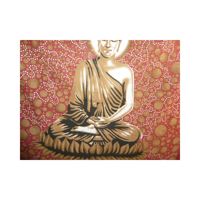 tenture BUDDHA bules marrons