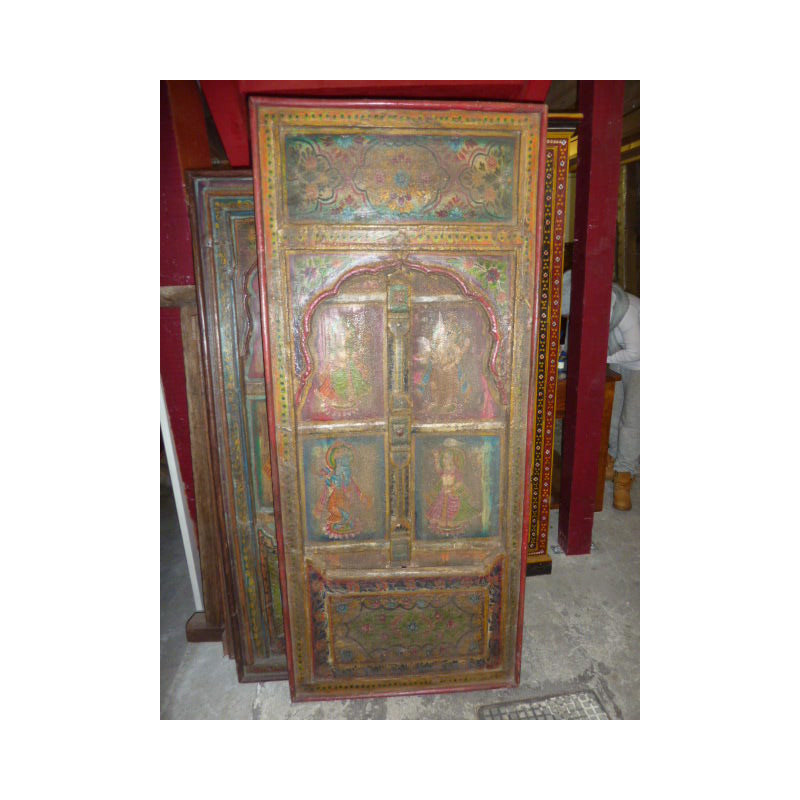 Very old Window painte with arch