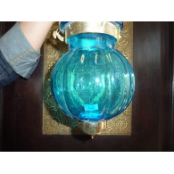 small lamp KHARBUJA turquoise