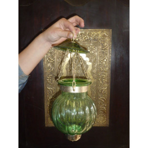 small lamp KHARBUJA green deau 2