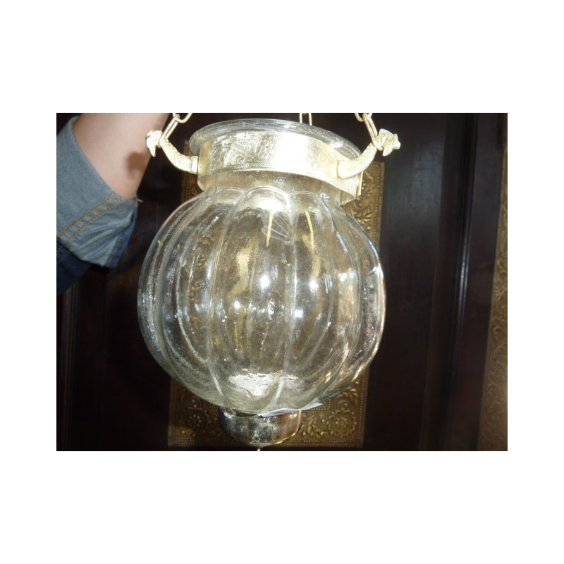 Lampe KHARBUJA transparente 13x13 cm