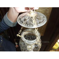 Lampe KHARBUJA transparente 13x13 cm