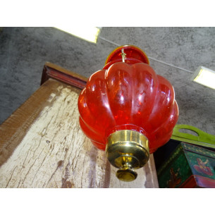 Lampada KHARBUJA rosso 18x18 cm 2