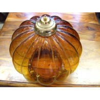 Lamp KHARBUJA verre souflé yellow