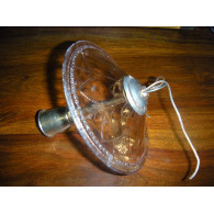 KHARBUJA lamp pink blown glass 22x22 cm