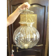 Grande lampada KHARBUJA 30x30 cm trasparente