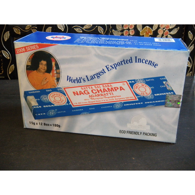 Nag champa incenso (confezione da 12) ** 2...