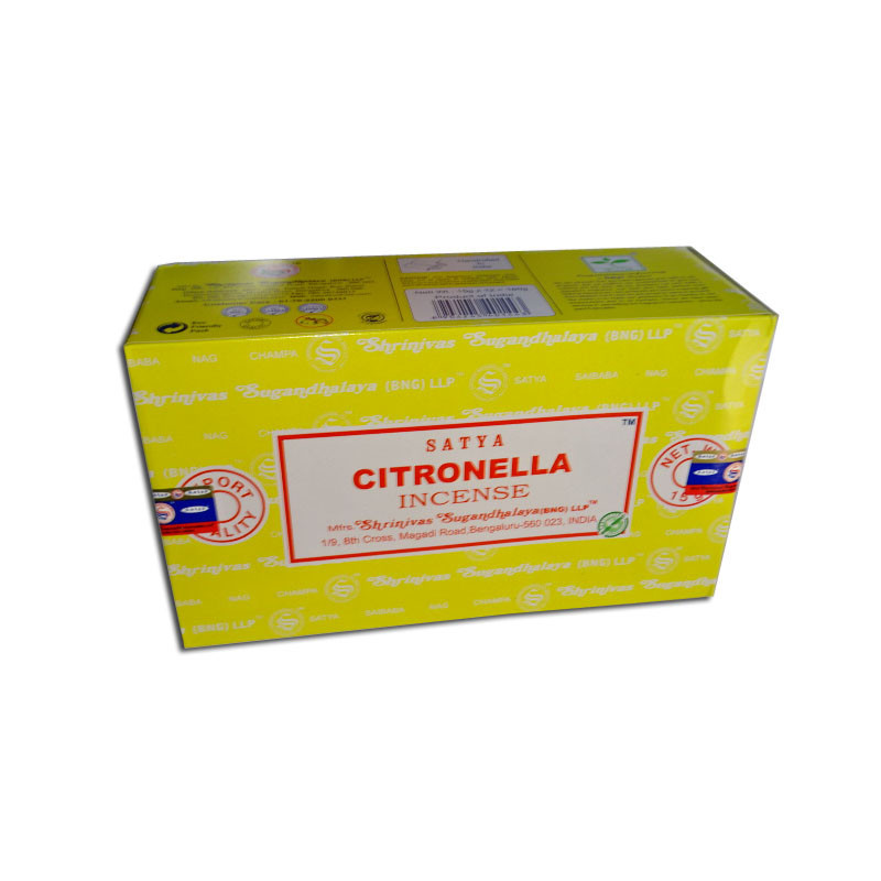 Caja de 12 estuches de incienso perfume...