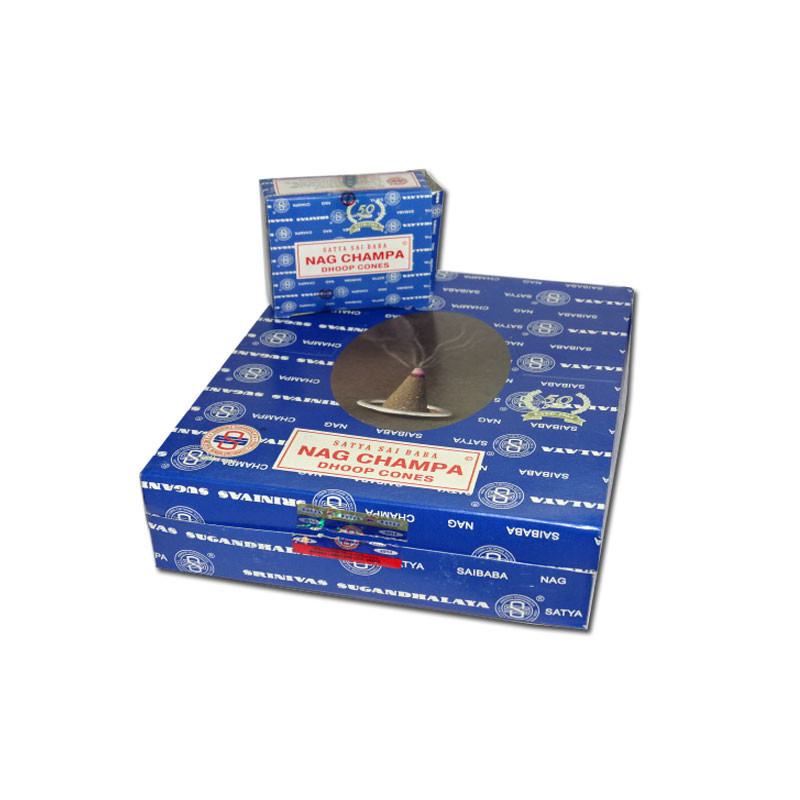 Caja de 12 cajas de incienso Nag Champa en...