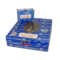 Caja de 12 cajas de incienso Nag Champa en conos ** 2 cajas gratis **