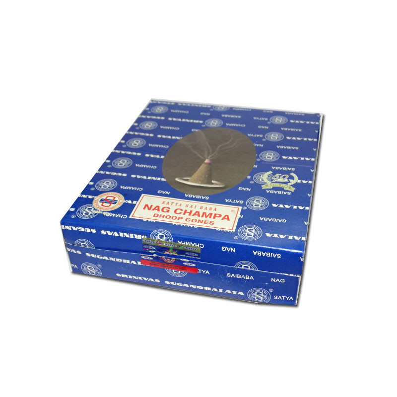 Scatola di 12 incensi Nag Champa in coni ** 2...