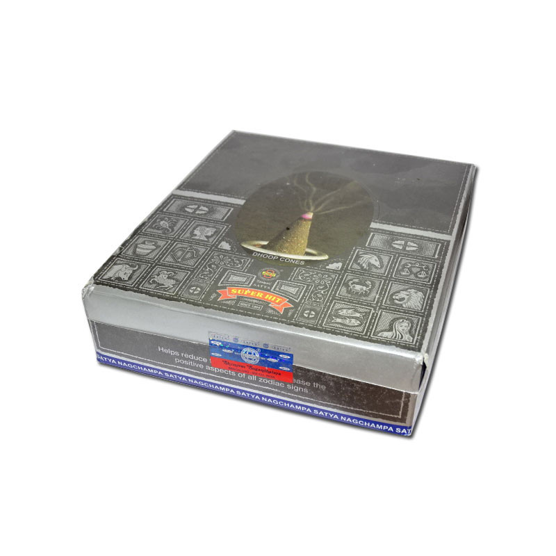 Box of 12 cases of incense SUPER HIT in cones...