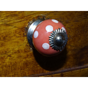 Mini pomello corail poix bianchi/argenté